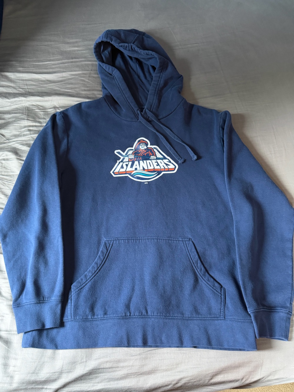 Fanatics New York Islanders Fisherman Logo Hoodie